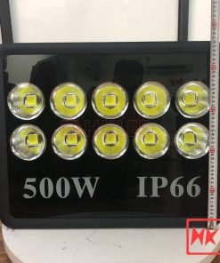 Đèn pha LED vuông 500W IP66 - Thương hiệu HKLED