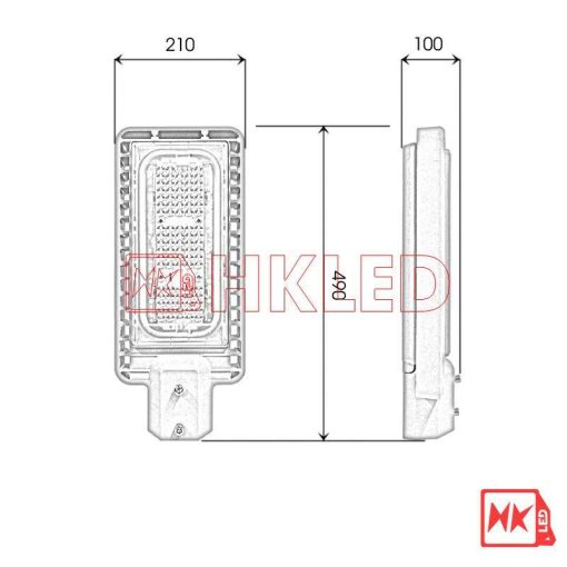 Đèn đường BRP 391 - Thương hiệu HKLED