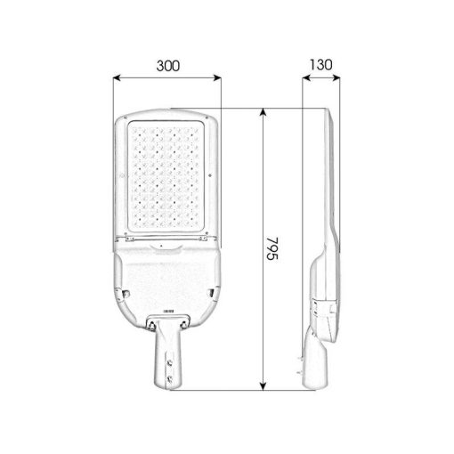 Đèn đường LED M23 - 250W