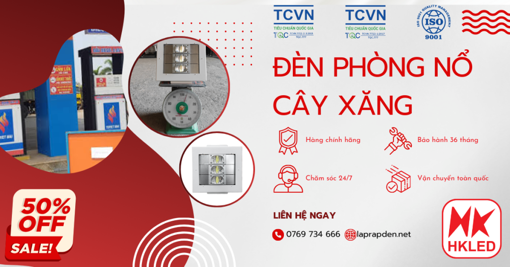 Đèn cây xăng